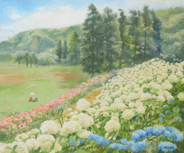 松沢　真紀「Hortensia Blanc」