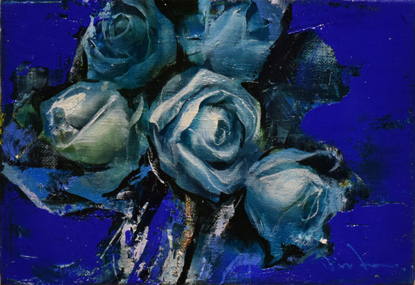 広田稔「花の構図」