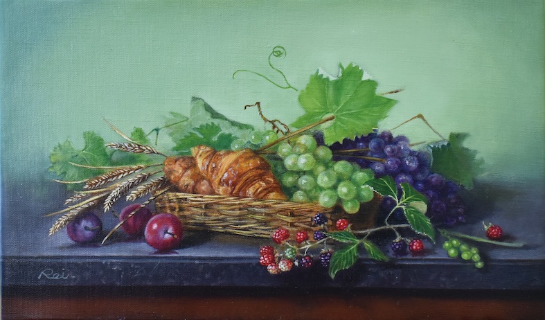 パン籠のクロワッサン