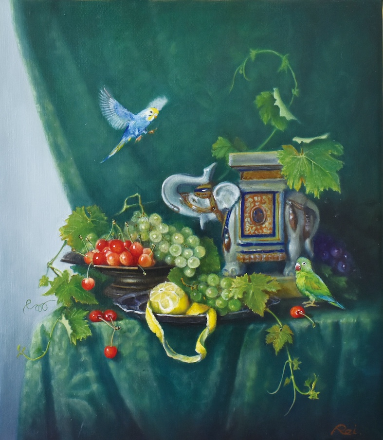 幸運をもたらす像の置物