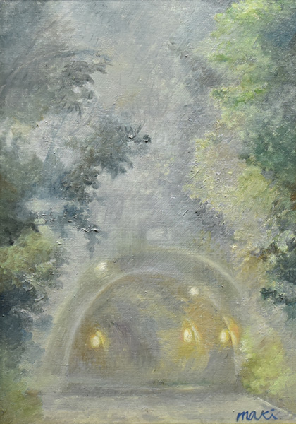 松沢真紀「朝霧」