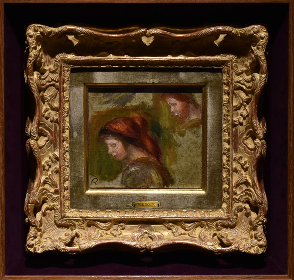 ルノワール　「二人のスペイン人の肖像」