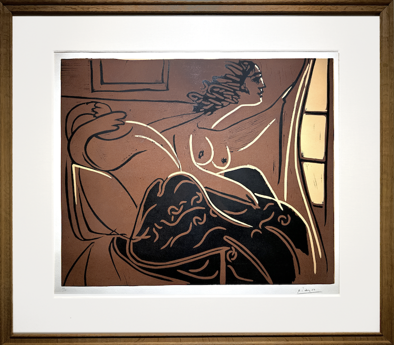 ピカソ「窓の外を見つめる女」